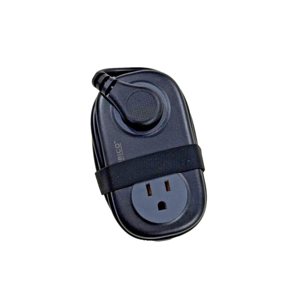 Orico‎ Travel Power Strip Black; 4 outlets/3 USB ports; 1250W; NWT